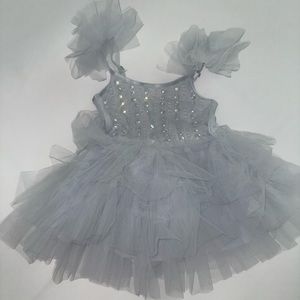 Tutu Du Monde baby blue 6-12M party dress!